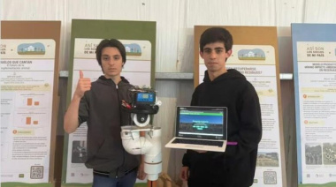 Estudiantes de Carlos Casares crearon un dispositivo que anticipa inundaciones