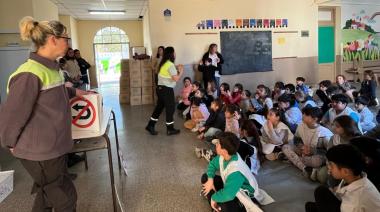 Continúa el ciclo de charlas sobre educación vial en las escuelas del distrito