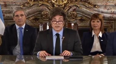 Milei activa las Mesas políticas y presenta el presupuesto en cadena nacional