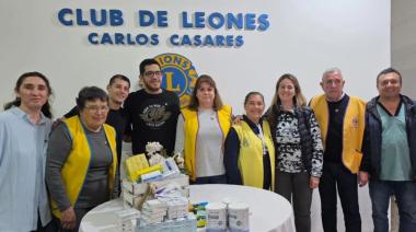 Nueva donación del Club de Leones al Hogar de Adultos Mayores y al Hospital
