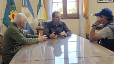 Stadnik monitorea con productores la situación hídrica de Carlos Casares