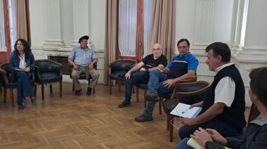 Barenghi convocó a entidades locales para monitorear el avance del agua