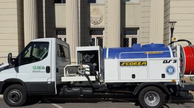 El Municipio adquirió un nuevo desobstructor de cloacas