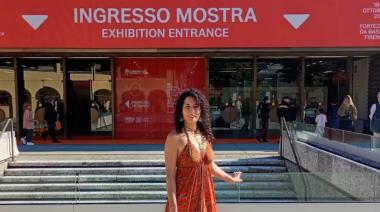 Una artista bragadense fue premiada en la Bienal de Arte Contemporáneo