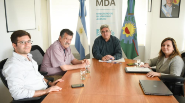 Barenghi firmó un convenio para obras en Irala y avanza la Declaración de Emergencia por la situación hídrica