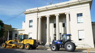 Caminos rurales: el Municipio adquirió nueva maquinaria