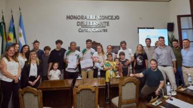 Reconocimiento al Mundialito en el Concejo Deliberante casarense