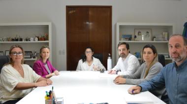 Gentile gestionó ante Kreplak mejoras en el sistema de salud pública nuevejuliense