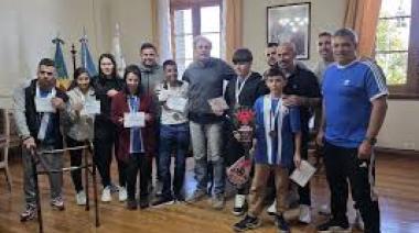 El intendente Stadnik agasajó a los medallistas de los Juegos Bonaerenses