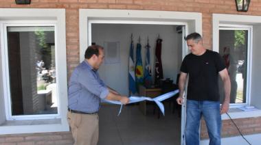 Recoulat inauguró un Crematorio en el predio del Cementerio local