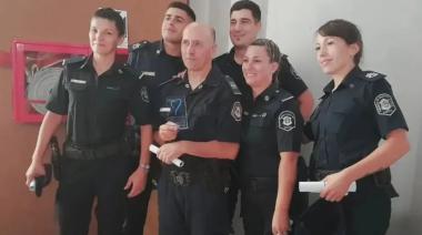 Otorgan el Premio “Corazón Azul” a policías de Pehuajó y Trenque Lauquen