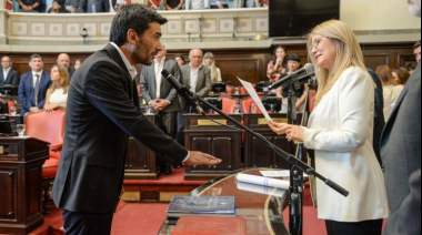 Diego Videla juró como senador bonaerense