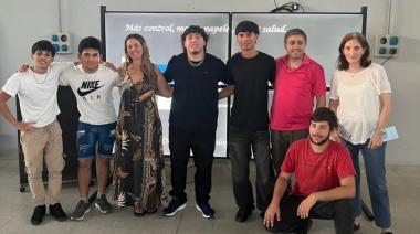Alumnos casarenses presentaron un innovador proyecto sobre gestión en salud