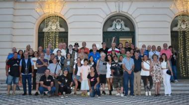 Amantes de las motos Honda Goldwing se reunieron en la ciudad de Bragado