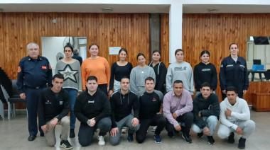 Nueve nuevos aspirantes se incorporan al Cuerpo Activo de Bomberos Voluntarios