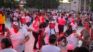 Amplia convocatoria en la jornada inclusiva en la Plaza San Martín