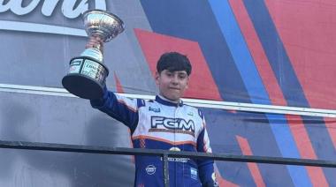 Simón Cortés Falcón se consagró campeón en la Iame Series Argentina
