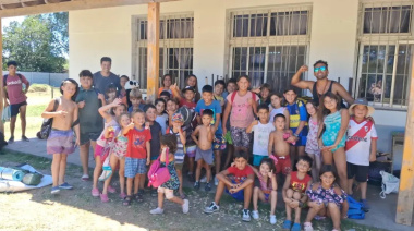 Comenzó el programa "Escuelas Abiertas de Verano" en el distrito de Pehuajó