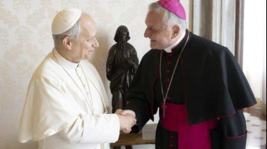 Monseñor Torrado Mosconi se reunió con el papa León XIV