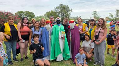 Los Reyes Magos visitaron el Balneario San Esteban de Casares