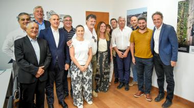 Obras hídricas del Salado: el intendente Barenghi celebró los avances