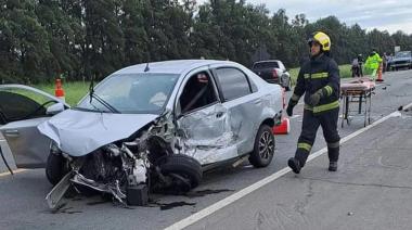 Ruta 5 en alerta: el 92% de los choques fatales se produjeron en forma frontal