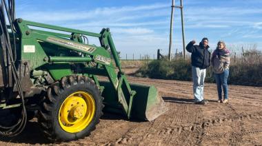 Gentile anunció un plan maestro de caminos rurales para el distrito