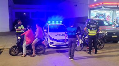 Realizan operativo de seguridad vial en rutas y accesos a Casares