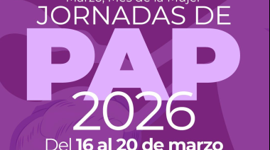 Se desarrollarán las Jornadas de PAP 2026 en forma grtuita y sin turno