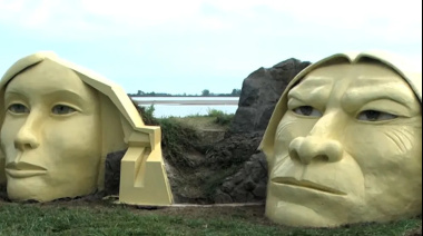 Avanza la restauración de la histórica escultura "La Cautiva"