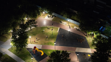 Pehuajó avanza con el recambio de luminarias: instalaron 136 luces LED en varios barrios