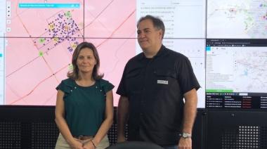 Gentile gestionó en La Plata obras, seguridad y soluciones ambientales