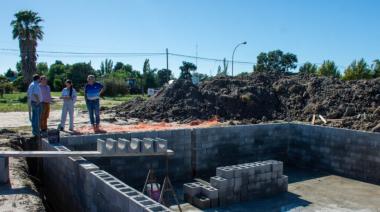 Avanza la obra de red primaria de agua potable en la Chacra 287