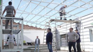 Avanzan las obras en la Escuela Primaria Nº 17 de 30 de Agosto