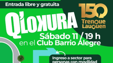 Q’Lokura en Trenque Lauquen con entrada libre y gratuita
