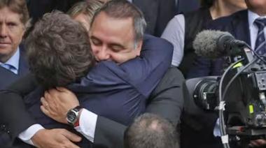 Con Adorni en primera fila, Milei reafirmó la soberanía sobre las Malvinas