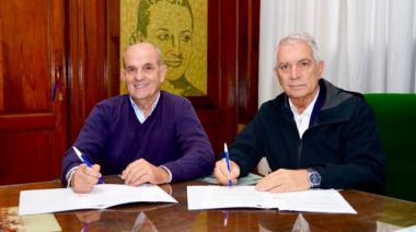 Alak y Zurro sellaron acuerdos de cooperación entre La Plata y Pehuajó