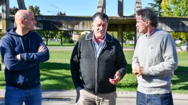 Barenghi confirmó el respaldo provincial para el Polideportivo