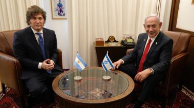 Milei viajó a Israel para reunirse con Netanyahu en plena guerra