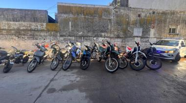 Secuestran 20 motocicletas en distintos operativos de tránsito en Pehuajó