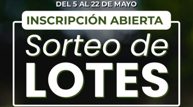 Lotes de dominio municipal: abre la inscripción para el sorteo