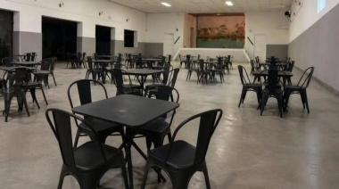 El Club Deportivo y Social de Bellocq incorporó nuevo mobiliario para su salón
