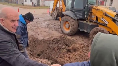 Avanzan nuevos trabajos de infraestructura en Pehuajó