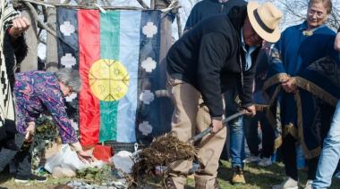 La bandera mapuche será izada en los actos oficiales de Olascoaga