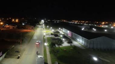 30 de Agosto: finalizó el recambio total de luminarias en el cuadro de Estación