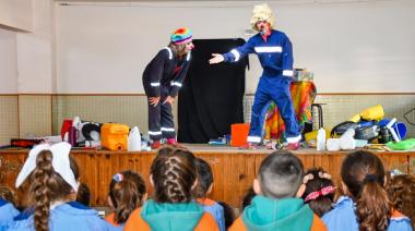 Con arte y diversión, el Municipio inició el Programa de Educación Ambiental