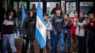 Alumnos de la Técnica N°1 realizaron la Jura de Compromiso Ambiental