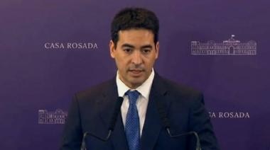 El nuevo vocero dijo que Adorni "renunció por cuestiones personales”