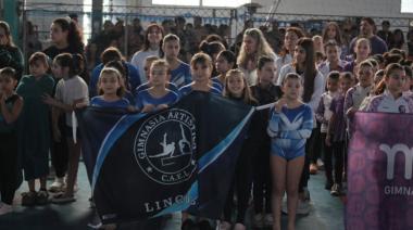 Exitosa jornada regional de gimnasia artística en el CEF N°11