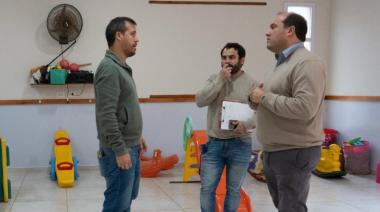 El intendente Recoulat supervisó el avance de las obras en Beruti